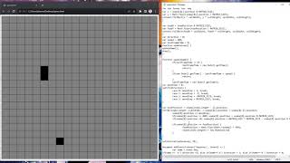 Programs Snake game on Browser | Timelapse