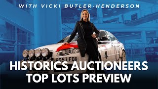 Huge Historics Auction Preview 200 Lots At Mercedes-Benz World With Vicki Butler-Henderson
