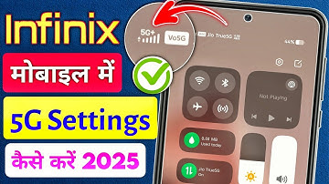 infinix Mobile me 5g settings kaise kare | infinix Mobile 5g settings | infinix Mobile 5g network