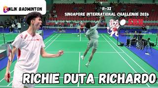 RICHIE DUTA RICHARDO VS EDWARD LAU || SINGAPORE INTERNATIONAL CHALLENGE 2026 || R-32