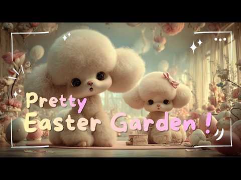 Pretty Easter Garden 🌸🐣 | Gentle Jazz Easter Song for Kids | Spring Musical by PoodlesandFriends