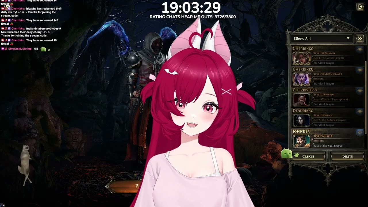 Fart Arrow! Cherrikko plays POE 2 VOD - 20 Dec 2025