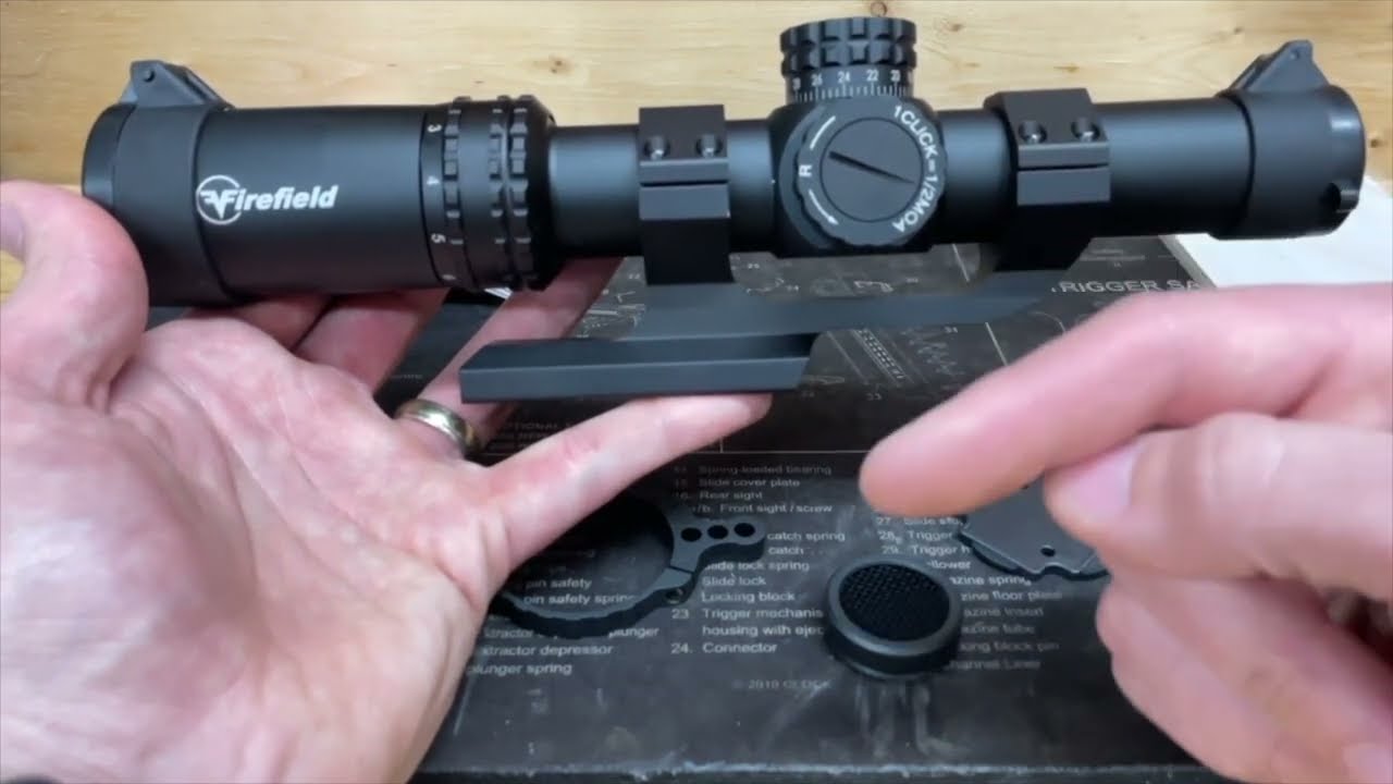 Firefield Rapid Strike 1-6×24 SFP スコープ Firefield RapidStrike 1 - 6 x 24 SFP Riflescope | Academy