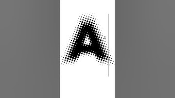 Editable halftone text in adobe illustrator