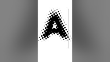 Editable halftone text in adobe illustrator