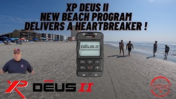 Beach Metal Detecting- XP Deus II New Beach Set Up Delivers a Heartbreaker of a Find !