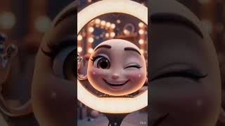 Glow Up Magic ✨ Cute Ring Light Animation in a Dreamy Makeup Studio