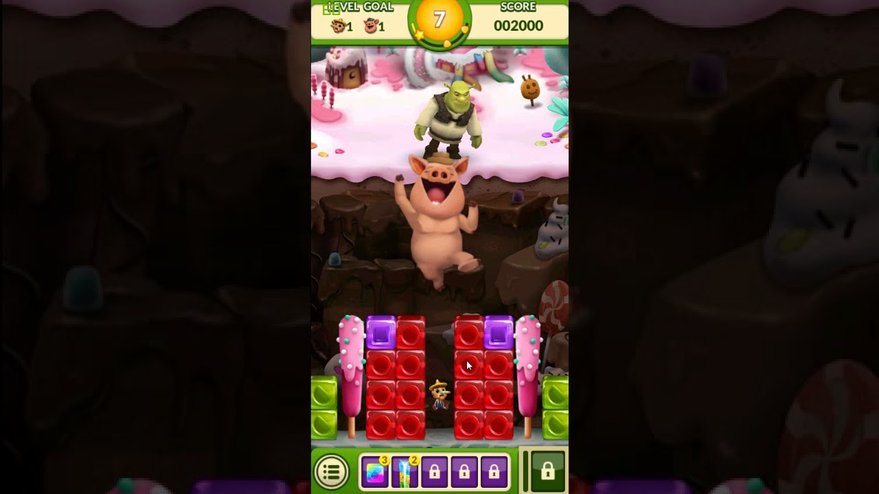 Shrek Sugar Fever level 17 no boosters 😈