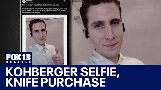 Idaho prosecutors introduce new Kohberger selfie, knife purchase | FOX 13 Seattle