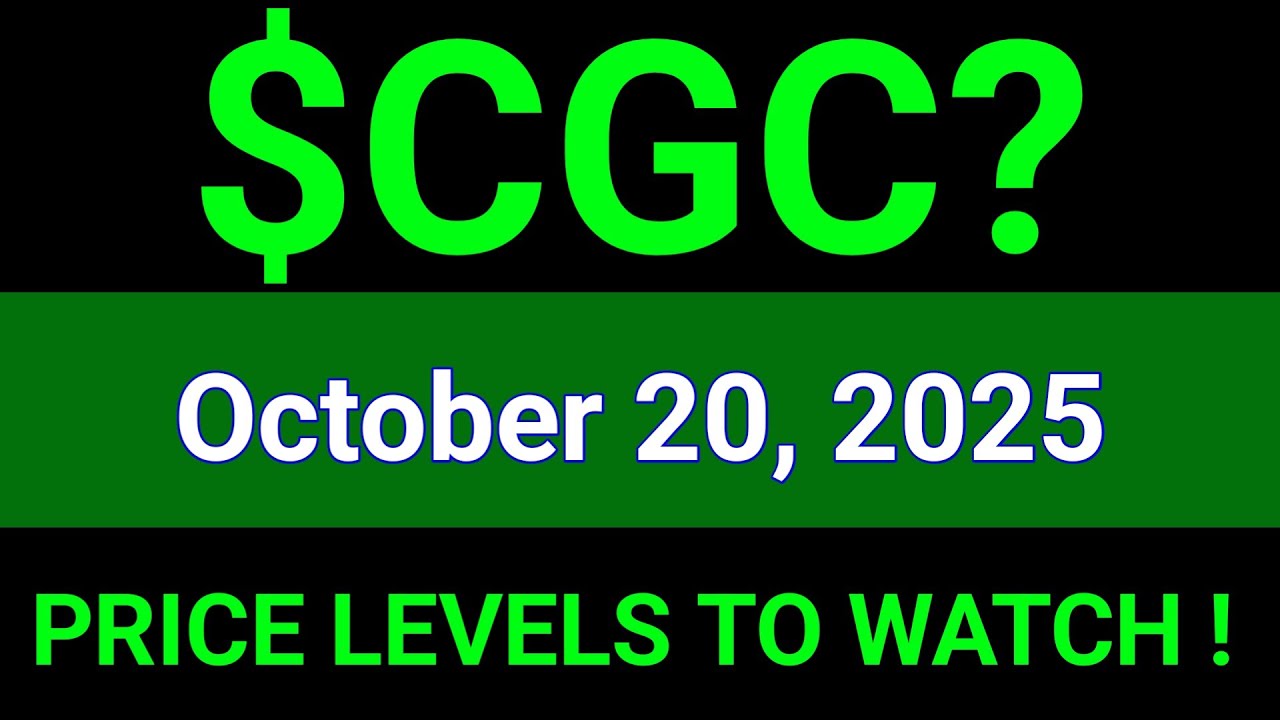 CGC Stock (Canopy Growth Corporation) CGC Stock Technical Analysis | October 20, 2025