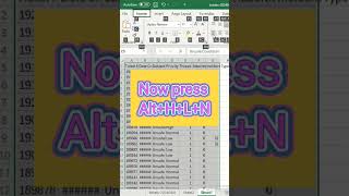 Auto Highlight active row and column by condition formatting #excel #exceltutorial #msoffice