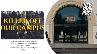 Arizona State University students rally to boot Kyle Rittenhouse | New York Post