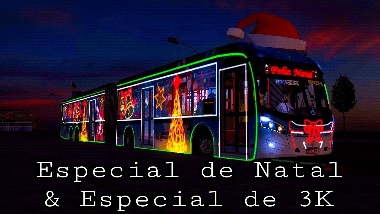 Movimentação de Ônibus Iluminados no Proton Bus (Especial de Natal (Atrasado) & Especial de 3K)