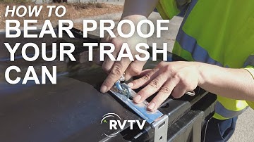 How to Bear Proof Your Trash Can