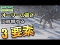 【初心者必見】スノーボードのオーリー・3つの要素でオーリーが高くなる!