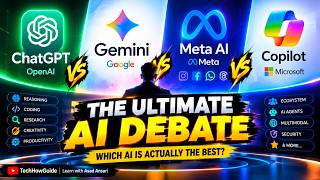 ChatGPT vs Gemini vs Meta AI vs Copilot  Which AI Is Best in 2026 | The Ultimate Agentic AI Battle