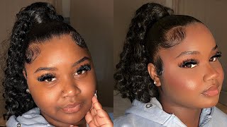 CLEAN GIRL MAKEUP ROUTINE FOR BLACK WOC | NO FOUNDATION| KATHY ODISSE