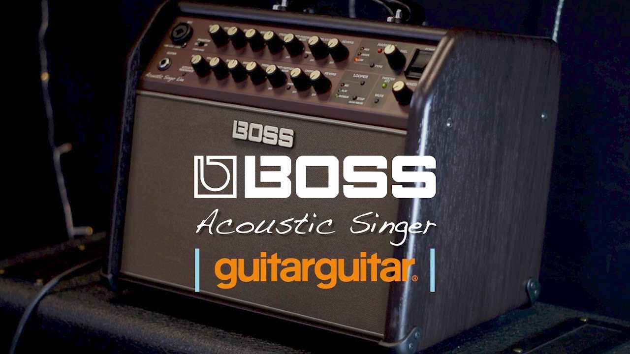 BOSS Acoustic Singer Live | Overview - YouTube