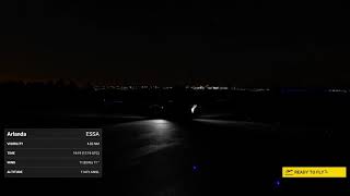 Microsoft Flight Simulator 2020 Sweden - Stockholm to Dublin in A320 Airbus - Worst landing ever.