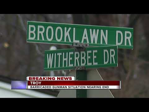 Barricaded gunman situation