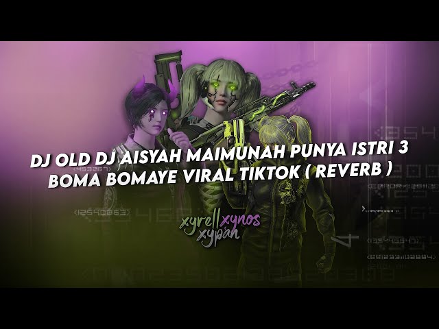 DJ OLD DJ AISYAH MAIMUNAH PUNYA ISTRI 3 BOMA BOMAYE VIRAL TIKTOK ( REVERB ) class=