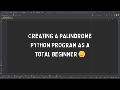 Python palindrome program as a beginner