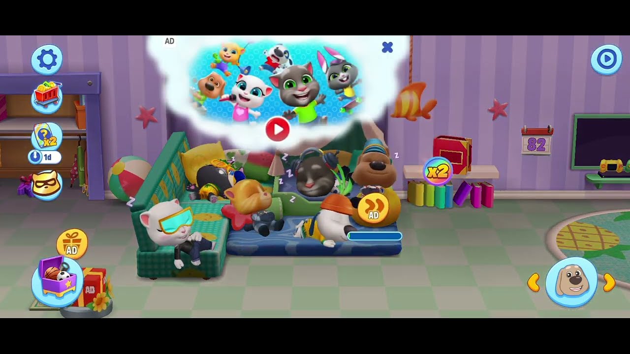 My Talking Tom Friends - Among us - The Cupcake Dream 🍭🐱 | Season 1