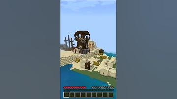 I Found A Seed Having temple,portal,village,shipwerk and outpost | 🤔🤔🤔🤔(1.19)