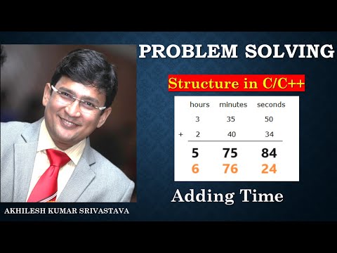 Structure in C / C++ : Addition of Two Times (HH:MM:SS)