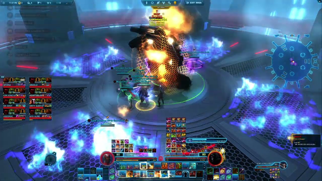 SWTOR Gods Nahut Master Mode 28-08-24 (Team Myrmidon: much less memey 2nd time kill)