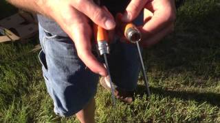 Opinel No.8 Cutting/hard use Demo