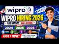 Wipro Recruitment 2026 | Wipro New Vacancy 2026 | Wipro Jobs 2026 | Wipro Job Hiring 2026