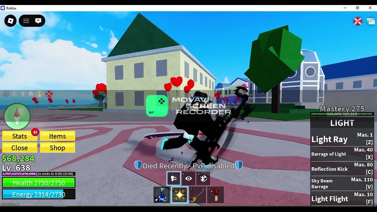 Trying to reach 2nd sea pt1-#bloxfruits