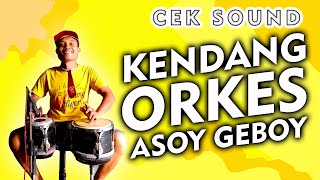 ASOY GEBOY !! Cek Sound Kendang Koplo Orkes I  Dangdut Koplo