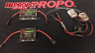 Jr Propo Three Different Receiver Systems For Giant Scale Airplanes