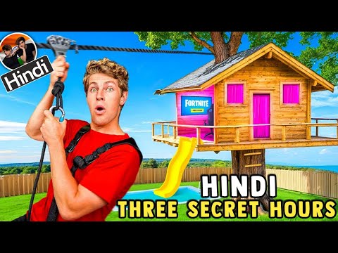 I Built a SECRET Tree House in My Backyard Ben Azelart Ben Azelart Hindi by Stokes Twins Urdu1.