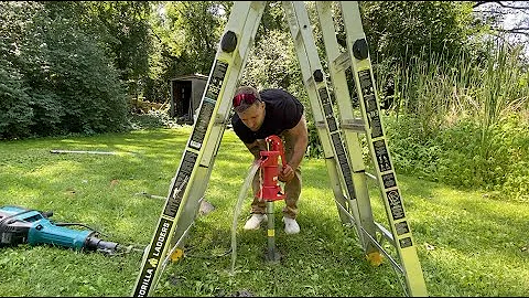 Sand-point well in 45 seconds!