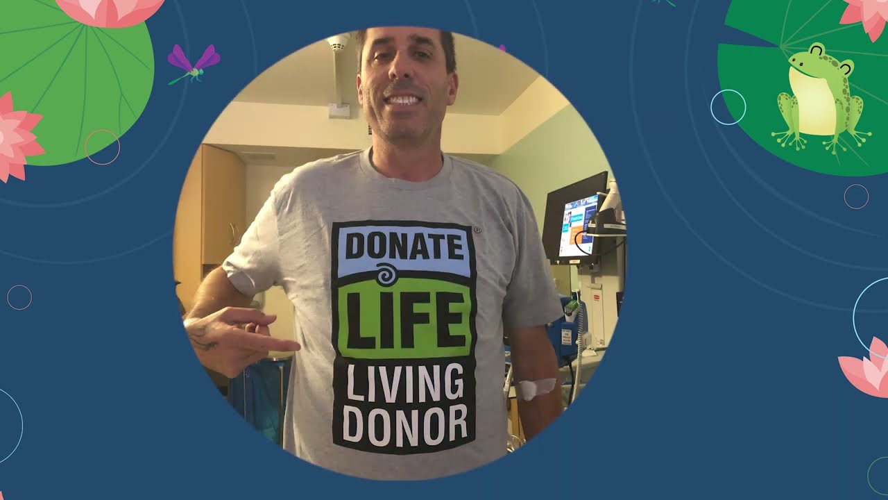 Living Donor Day 2023 - Jason McCluney - National Donate Life Month