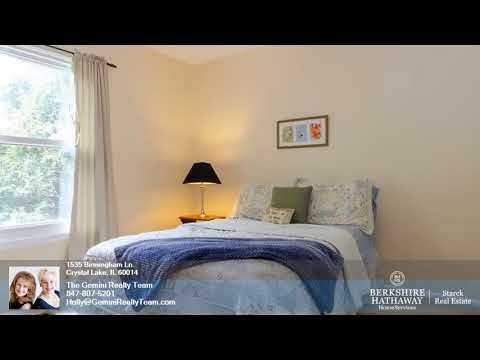 1535 Birmingham Ln., Crystal Lake, IL home video tour
