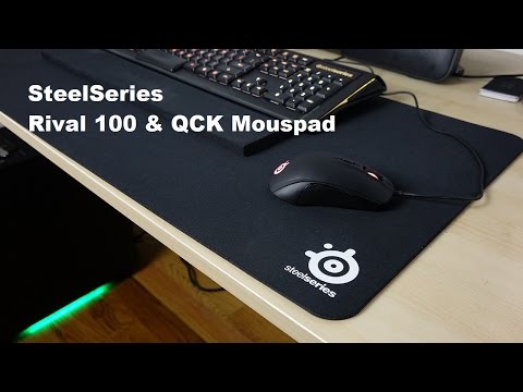 SteelSeries Rival 100 & QCK Mousepad Review [Redux]