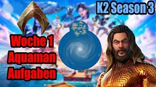 Benutze einen Strudel bei The Fortilla! | Aquaman Aufgaben Woche 1 | Kapitel 2 Season 3