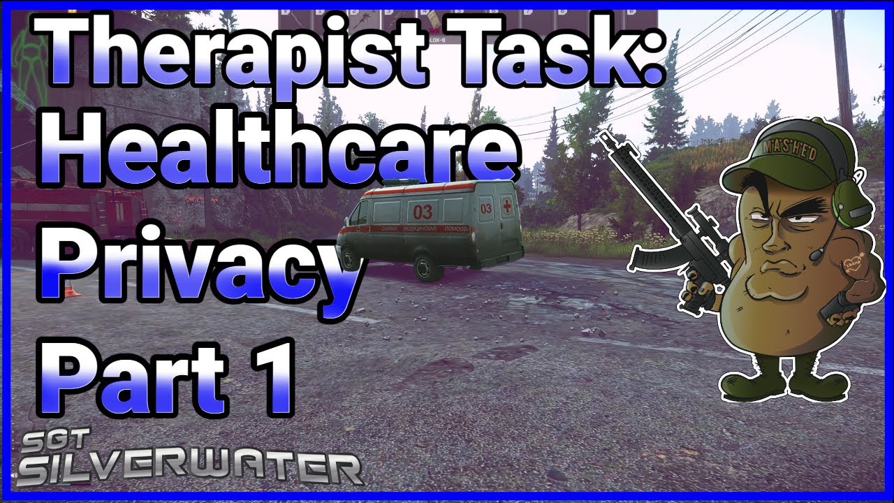 Health Care Privacy Part 1 Shoreline Therapist quest Escape from Tarkov