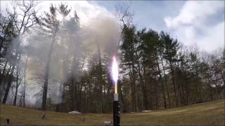 Xaphan Blue Motor Test - MIT Rocket Team