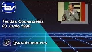 Tandas Comerciales Canal 13 UCTV - 03 Junio 1990 @archivosenvhs