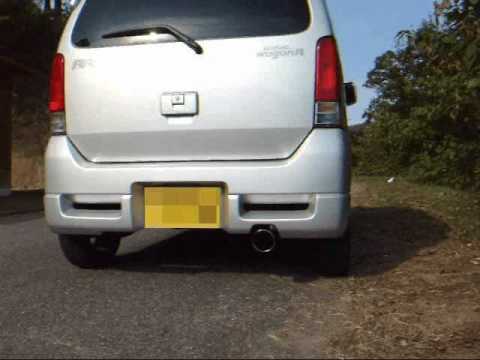 Mc ワゴンr フジツボ　レガリス　車検対応 ワゴンR MC21S フジツボ レガリスK （平タイコ） - YouTube