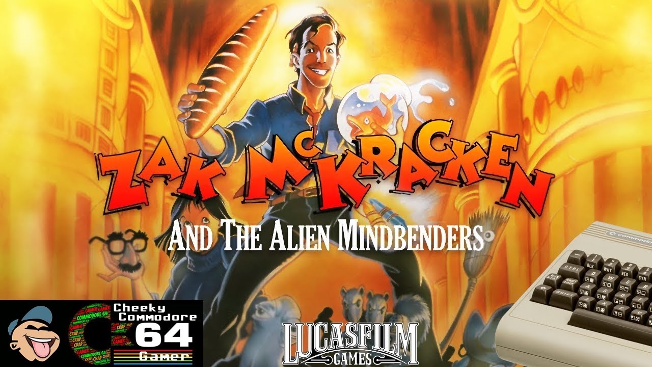 ZAK MCKRACKEN AND THE ALIEN MINDBENDERS – Commodore 64 (1988