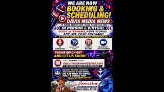 We Are Now Scheduling & Booking In Person & Virtual Guest Interviews Schedule Your Appointment