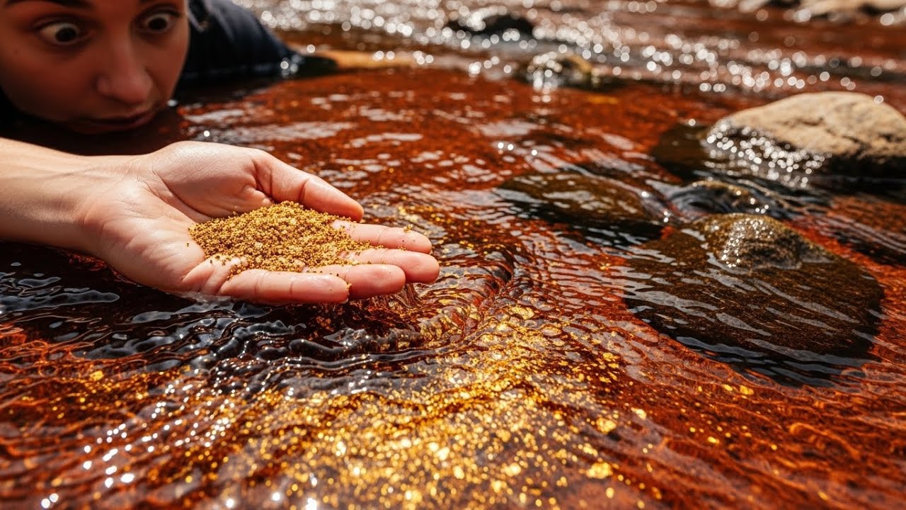 Why is this river rusty red? The truth will shock you…