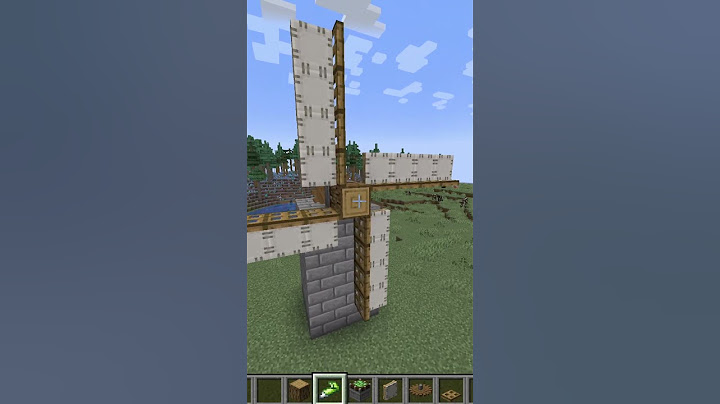 How to set up a Simple Windmill in Minecraft Create Mod
