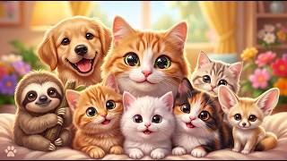 Animals Sounds for Kids 🦁🐘🐵🐶 | Learn Wild & Cute Animals Sounds in 4K #animalsounds  screenshot 2